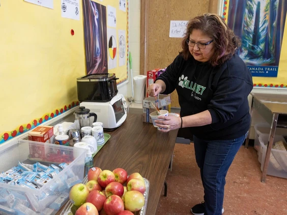 East Van school sees dramatic jump in students seeking food, clothing